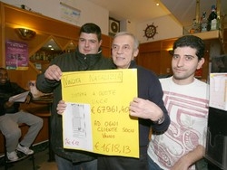 Gela e Busto a braccetto sbancano il Superenalotto