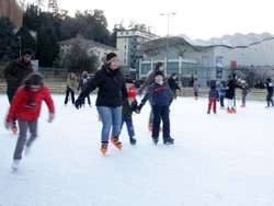 Pista, un finale in rosso Con pattinatori dimezzati
