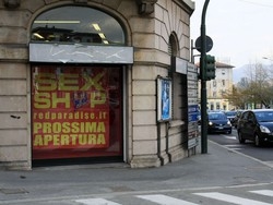 Pochi affari a Varese Chiude il super sexy shop