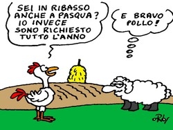 Gli animalisti varesini: “Meglio le crepes dell’agnello”