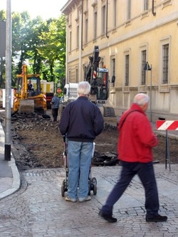 Tra i cantieri di Busto spunta un piccolo giallo