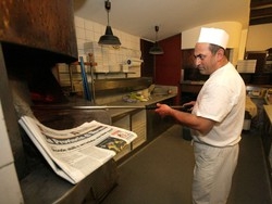 Polenta, zola e tartufo Una pizza per La Provincia