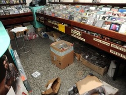 Un guasto e gi&ugrave; acqua Casa del Disco allagata