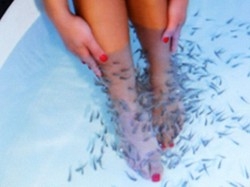 Piedi pi&ugrave; belli grazie ai pesci
