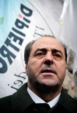 Di Pietro a Napolitano: Troppi silenzi, il silenzio e’ mafioso
