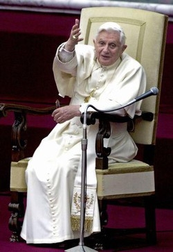 Shoah; Papa Benedetto XVI fa propria richiesta perdono Wojtyla