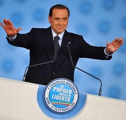 Pdl; Berlusconi vara il partito,ma ‘dimentica’ le sfide di Fini
