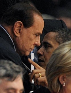 Berlusconi va a L’Aquila:lo Stato c’è, no a polemiche
