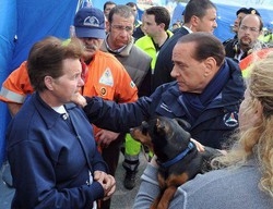 25 aprile;Berlusconi forse a Onna.Ma c’è ipotesi Fosse Ardeatine
