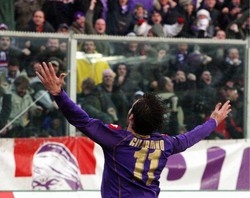Calcio; La Fiorentina umilia la Roma: 4-1 con doppio Gilardino
