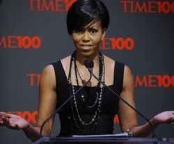 Michelle Obama sulla copertina di Time: la nuova icona americana
