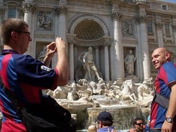 Champions; Roma invasa dai tifosi,tutto pronto per la finalissima