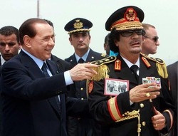 Itali-Libia;Berlusconi accoglie Gheddafi: Chiusa pagina dolorosa