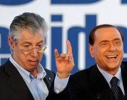 Berlusconi/ Bossi: Non leggo certe porcate, ma lo rafforzeranno