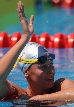 Roma09/Nuoto,Pellegrini oro e record:Più di testa che di fisico