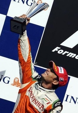 F1/ Gp Belgio, Fisichella secondo: E avrei anche potuto vincere