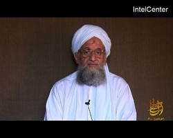 Video del numero due Al Qaida,al-Zawahri:elogio martire talebano