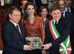 Italia-Giordania/ Alemanno: i sovrani impressionati dai  Fori