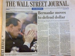 Berlusconi in prima sul Wsj: alla Fao e non al processo di Milano