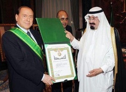 Italia-Arabia/A Berlusconi la più alta onorificenza reale saudita