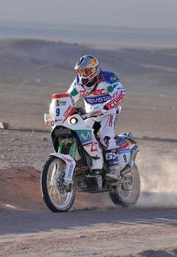 Rally/ Dakar 2010: quinta tappa al cileno Lopez con l’Aprilia