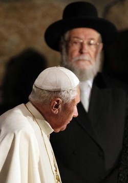 Papa/ Rabbino Di Segni: Dialogo non è marmellata dolciastra