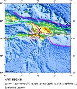 Haiti/ Falcon con aiuti umanitari atterrato a Port au Prince