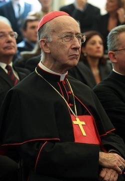 Berlusconi/ Il Premier con Gianni Letta dal Cardinale Ruini