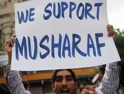 Gb/ Londra, Pervez Musharraf a teatro assiste a Musical su Jihad