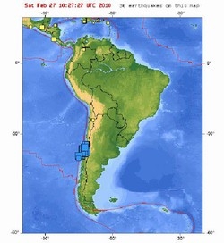 Cile/ Sisma, chiuso aeroporto internazionale di Santiago