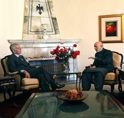 Emergency/ Ambasciatore Iannucci ricevuto stamane da Karzai