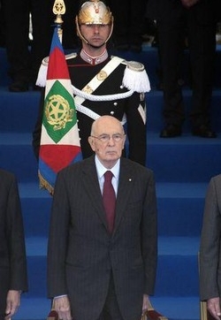 Napolitano:Serve condivisione su grandi obiettivi contro la crisi