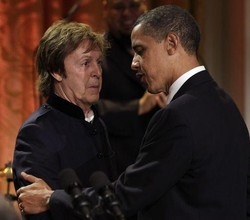 Musica/ Paul McCartney in concerto alla Casa Bianca