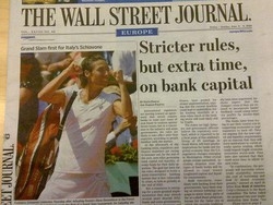 Tennis/ La ‘Leonessa’ Schiavone in prima sul Wall Street Journal