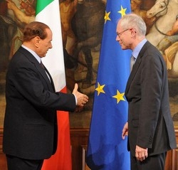 Ue/ Van Rompuy a Berlusconi: Bene sforzi per ridurre disavanzo