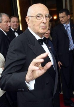 Napolitano quasi un’ora a colloquio con presidente tedesco Wulff
