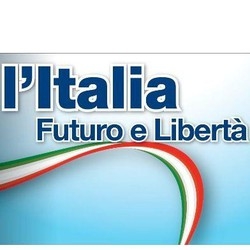 Fli/ Onda tricolore che cresce e unisce simbolo Fini a Mirabello
