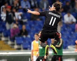 Calcio/ Ibra spinge il Milan, Genoa battuto 1-0 al Meazza