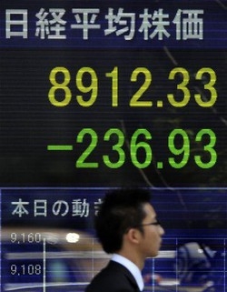 Borsa/ Chiusura in calo per Tokyo, indice Nikkei perde lo 0,25%