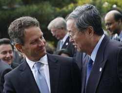 G20/ Dopo Corea oggi segretario Tesoro Usa Geithner in Cina