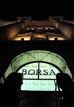 Borsa/ Milano chiude negativa, Ftse Mib -1,24%