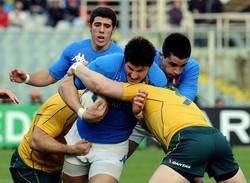 Rugby/ Test-match: cuore Italia non basta, Australia passa 32-14