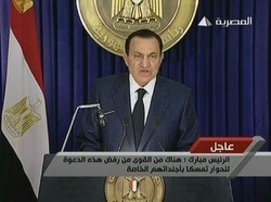 Egitto/ Mubarak: Non mi candiderò alle prossime elezioni