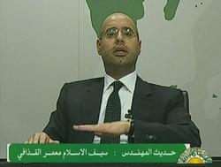 Libia/ Saif Gheddafi:Opzioni tutte aperte,compresa guerra civile