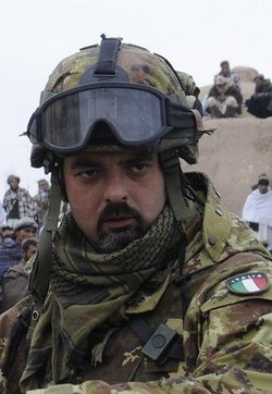 Afghanistan/ Arrivata a Roma salma Capitano Massimo Ranzani