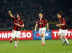 Calcio/ Lampo di Gattuso e il Milan vola via, Juve battuta 1-0