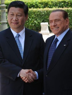 Italia-Cina/ Siglati a Villa Pamphili accordi per 3,2 mld dollari