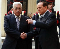 M.O,/ Al via vertice Berlusconi-Abu Mazen a Roma