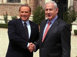 M.O./ Netanyahu a Berlusconi: Non c’è migliore amico di te
