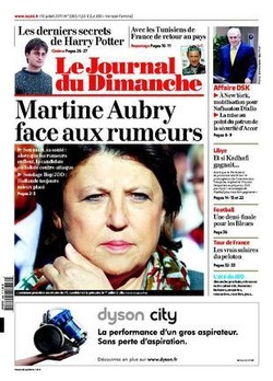 Francia/ Aubry al contrattacco per veleni su di lei e sul marito